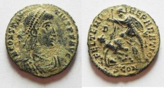 Zurqieh - Aa8935 - Constantius Ii Ae 3.  Constantinople
