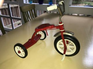 Radio Flyer Vintage Miniature Red Tricycle Doll Size 13 " Tall