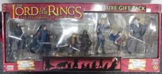 Lord Of The Rings Lotr Fellowship Of The Ring Deluxe Gift Pack Misb Figure