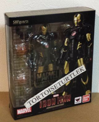 S.  H.  Figuarts Iron Man Mark 3 Marvel Age Of Heroes Exhibition Action Figure