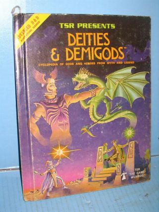 Advanced Dungeons & Dragons Deities & Demigods Cyclopedia Gods & Heroes 144 Page