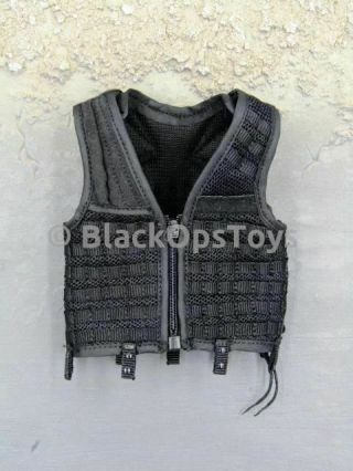 1/6 Scale Russian Spetsnaz Fsb Alfa Group 3.  0 Black Tactical Molle Vest