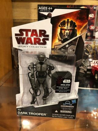Star Wars Legacy Dark Trooper Bd56 On Card