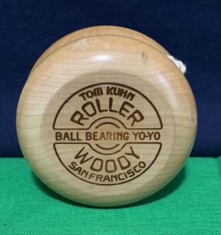 Tom Kuhn Roller Woody Ball Bearing Yoyo Yo - Yo (a6)