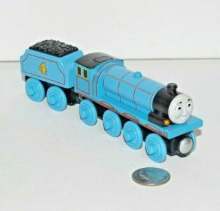 Thomas & Friends Wooden Railway Train Tank Engine Talking Light Up Gordon - Euc