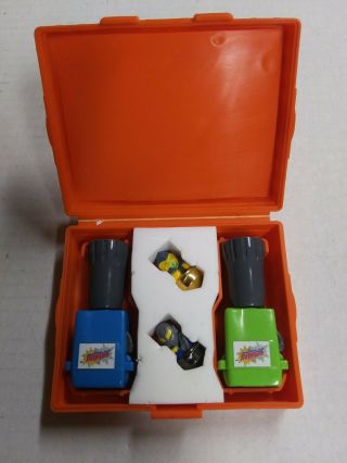 Vintage 1987 Tomy Spinjas Arena Toy Set Complete Rare Great