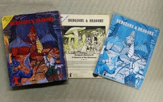 Tsr Dungeons & Dragons Vintage Old School Edition 1978 Box Set,