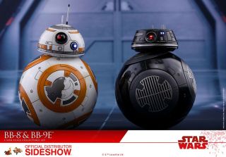 Hot Toys The Last Jedi Bb - 8 And Bb - 9e 2 Pack Sixth Scale Sideshow