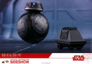 Hot Toys The Last Jedi BB - 8 and BB - 9E 2 Pack Sixth Scale Sideshow 2