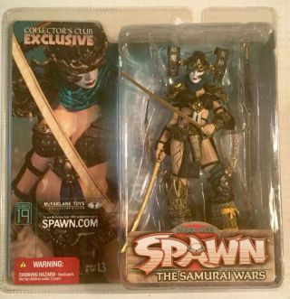 Spawn Collector’s Club Exclusive Lotus Angel Warrior Mcfarlane Toys Rare