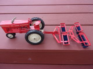 Vintage Tru Scale Tractor And Drag Disc