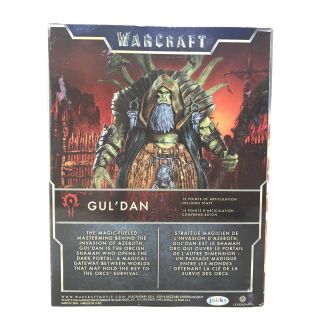 Warcraft Gul ' dan Action Figure Guldan Jakks 6 