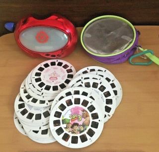 Mattel View - Master With 27 Reels And Case