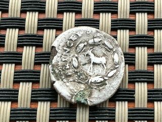 Silver Coin Of Domitian 81 - 96 Ad Ar Denarius Ancient Roman Coin