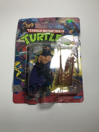 1990 Playmates Teenage Mutant Ninja Turtles Tmnt Shredder Figure Opened Complete
