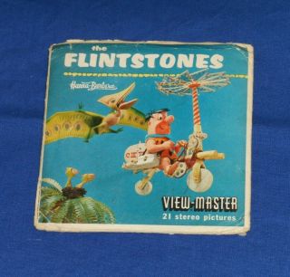 Vintage The Flintstones View - Master Reels Packet With Booklet