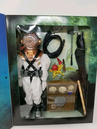 Gi Joe Deep Sea Diver Danger Of The Depths 12 " Action Figure Nib 1999 Hasbro