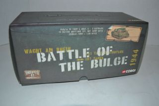 Corgi " Battle Of The Bulge " Ss German Tiger I Diecast 1/50 Scale 1197 Of 2700