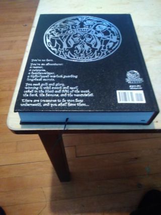 Dungeon Crawl Classics RPG – Silver Foil cover Core Rule Book RARE OOP 2