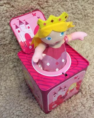 Toys R Us Exclusive Fao Schwartz Pink Princess Musical Jack In The Box 2011