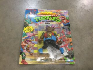 Tmnt Wacky Action Headspinnin’ Bebop,  Unpunched,  Playmates,