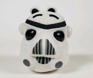 2012 Star Wars Angry Birds Storm Trooper Plush Stuffed 5 "