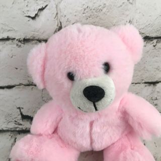 Dan Dee Collectors Choice Teddy Bear Plush Pink Sitting Stuffed Animal Soft Toy 2