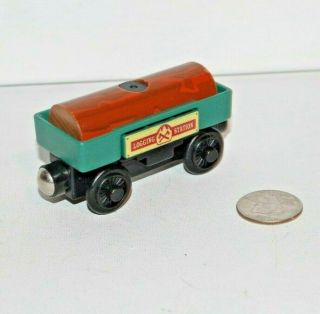 Thomas & Friends Wooden Railway Train Tank Engine - Pop Up Log Car - Euc - 2003