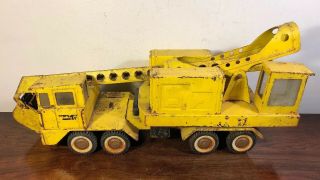 Vintage Buddy L Pressed Steel Gradall Excavator Construction Toy