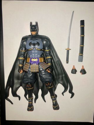 Mattel Dc Multiverse Ninja Batman Action Figure 6 In.  Collect & Connect Complete
