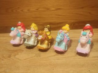 5 Fisher Price Little People Klip Klop Disney Princesses Ariel Cinderella Belle