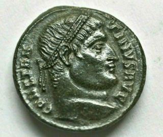 Constantinus I (306 - 337 Ad).  Ae Follis Obv.  Constantinvs Avg,  Laureate And