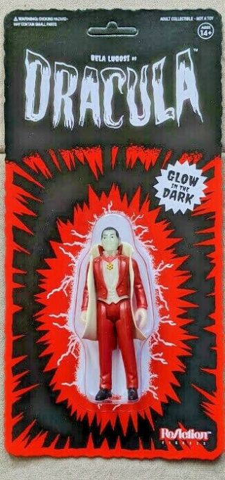 7 Reaction 2019 Nycc Glow In The Dark Universal Monsters Dracula