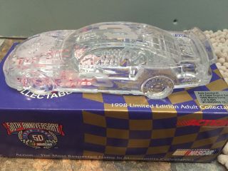 Dale Earnhardt & Dale Jr 3 Coke 1 Polar Bear Crystal Car 1998 Monte Carlo 1:24 3