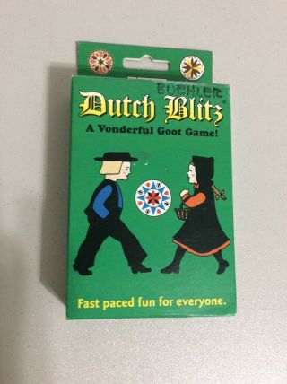 Dutch Blitz Card Game Made In Usa High Speed Fun Nearly