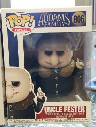 Funko Pop Movies: Addams Family Uncle Fester Funko Pop Movies Classic 806