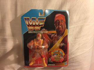 Nos Wwf Hasbro 1990 Hulk Hogan Never Opened Wwe W/ Huckster Hug