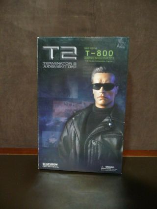 1/6 12 " Sideshow Collectibles Terminator 2 Arnold T2 T800 Action Figure
