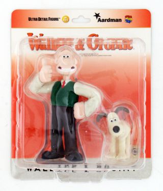 Medicom Udf - 420 Ultra Detail Figure Wallace And Gromit