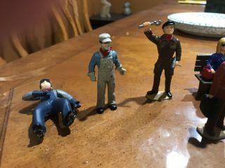 11 LGB G Scale Figures/ People And Bench 3