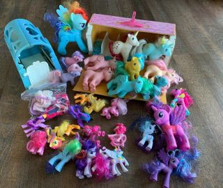 Vintage My Little Pony Stable Carry Case Pretty Parlor 1980s 1983 Hasbro Toy