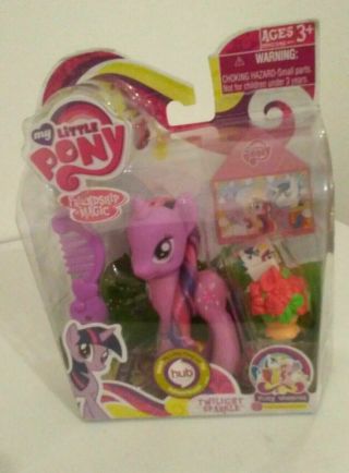 Ns607 Hasbro My Little Pony Fim " Twilight Sparkle " Pony Wedding Figure Nip
