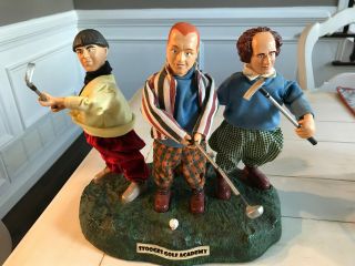 The Three Stooges Animated Golf Scene By Gemmy