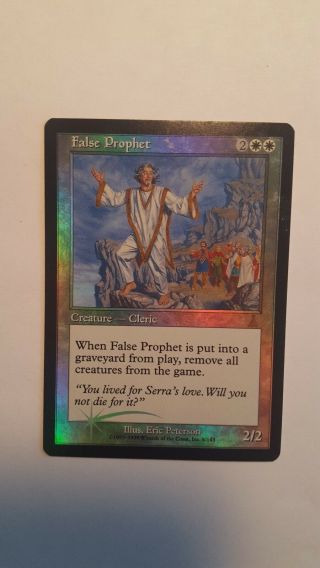 False Prophet X1 Foil - Urza 