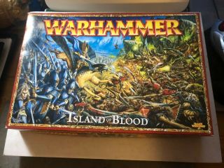 Warhammer Isle Of Blood Starter Set High Elves Vs.  Skaven 95 Complete W/extras