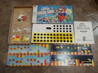 Milton Bradley Mario Bros Board Game Vintage Brothers 1988 Family Fun Toy