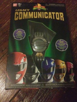 Mighty Morphin Power Rangers Legacy Communicator Bandai Cib