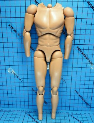 Hot Toys 1:6 Mms182 Lt.  Jim Gordon Swat Suit Figure - Muscular Body