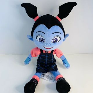 Disney Store Vampirina Bat Plush Stuffed Doll Vee Vampire Hauntley Family 16”