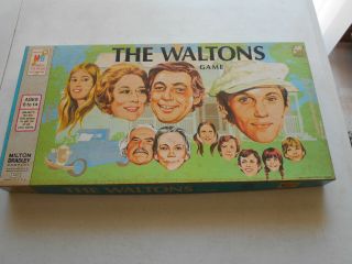 Vintage 1974 Milton Bradley The Waltons Board Game Complete.